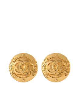 CHANEL Pre-Owned: Серьги 