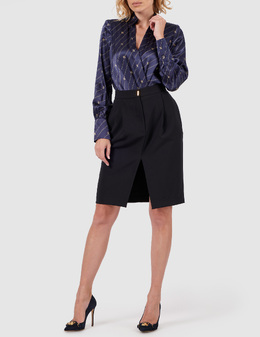 ELISABETTA FRANCHI: Чёрная юбка 