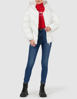 ELISABETTA FRANCHI: Білі куртки 