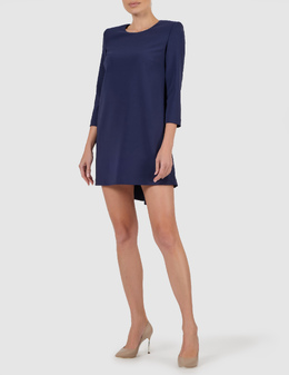 ELISABETTA FRANCHI: Синее платье 