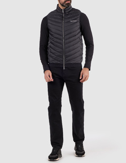 ARMANI EXCHANGE: Чёрный жилет 