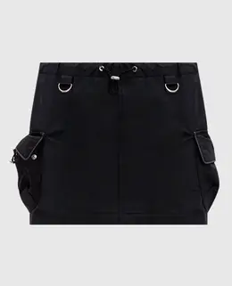 Coperni: Чёрная юбка 