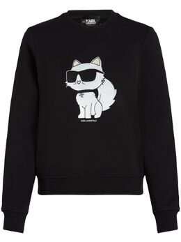 Karl Lagerfeld: Чёрный свитшот  Choupette