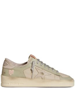Golden Goose: Зелёные кроссовки  Stardan