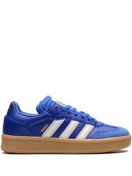 adidas: Голубые кроссовки  Samba