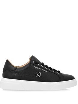 Philipp Plein: Чёрные кроссовки  Hexagon