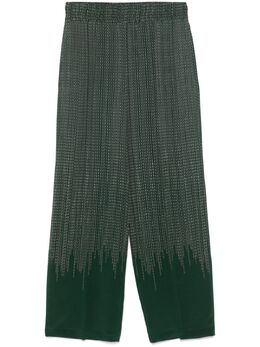 Victoria Beckham: Зелёные брюки 
