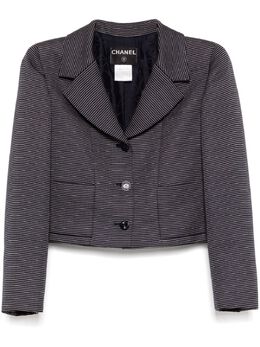 CHANEL Pre-Owned: Однобортная куртка 