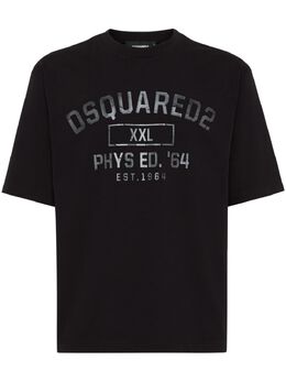 DSQUARED2: Чёрная футболка 