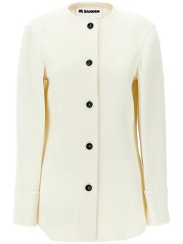 Jil Sander: Пальто из шерсти 