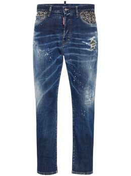 DSQUARED2: Рваные джинсы 