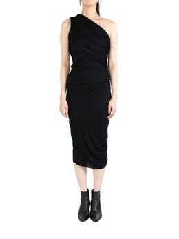 Rick Owens Lilies: Драпированное платье 