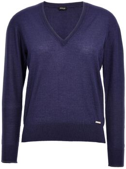 Kiton: Свитер с v-образным вырезом 