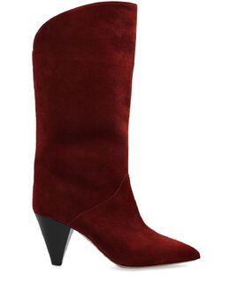 ISABEL MARANT: Бордовые ботинки 