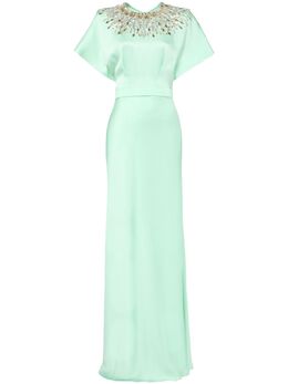 Jenny Packham: Зелёное платье 