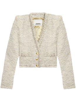 ISABEL MARANT: Твидовая куртка 