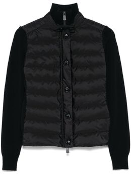 Moncler Grenoble: Чёрный кардиган 