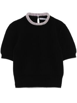 Alexander Wang: Футболка со стразами 