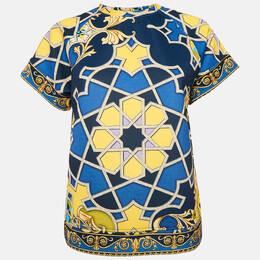 Versace Collection: Синяя футболка 