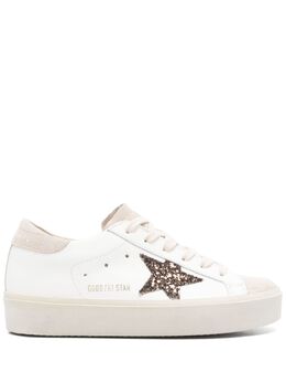 Golden Goose: Белые кроссовки  Hi Star