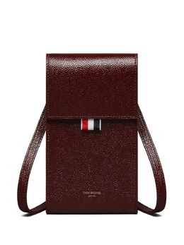 Thom Browne: Бордовая сумка 