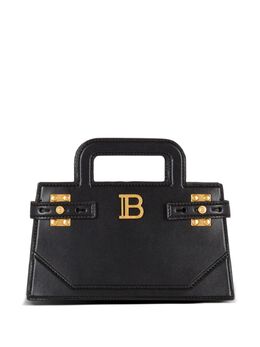 Balmain: Чёрная сумка-шоппер  B-Buzz