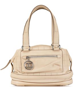 CHANEL Pre-Owned: Коричневая сумка 