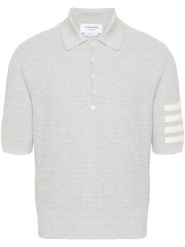 Thom Browne: Трикотажное поло  4-Bar
