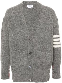 Thom Browne: Кардиган  4-Bar из шерсти