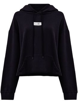 MM6 Maison Margiela: Чёрная толстовка 