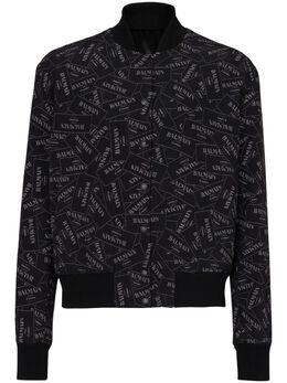 Balmain: Чёрная куртка 