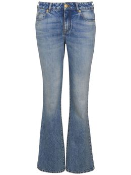 Balmain: Расклешённые джинсы 