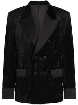 Dolce & Gabbana: Бархатные пиджаки  Velvet