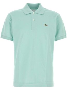 Lacoste: Зелёное поло 
