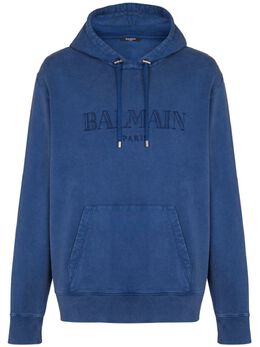 Balmain: Голубая толстовка 