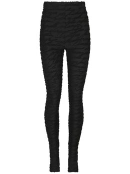 Balmain: Жаккардовые легинсы 