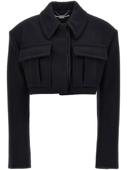 Stella McCartney: Чёрная куртка 