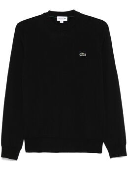 Lacoste: Чёрный свитер 
