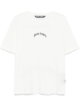 Palm Angels: Белая футболка 