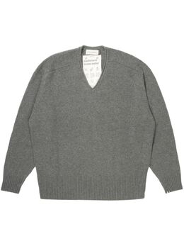 extreme cashmere: Свитер с v-образным вырезом 