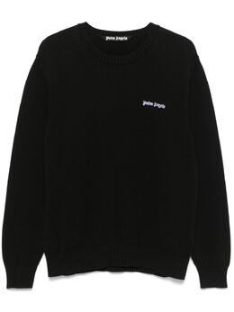Palm Angels: Чёрный свитер 