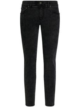 Dolce & Gabbana: Чёрные джинсы 