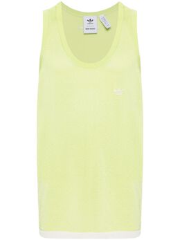 adidas: Трикотажный топ  Wales Bonner
