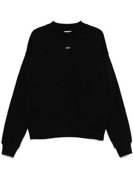 Off-White: Чёрная толстовка  Arrow