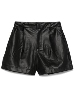 DKNY: Кожаные шорты 