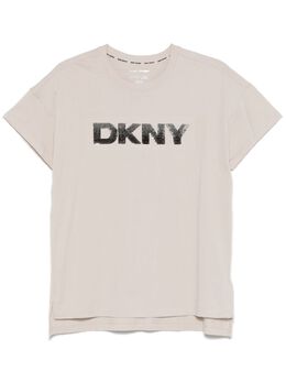 DKNY: Футболка с блёстками 