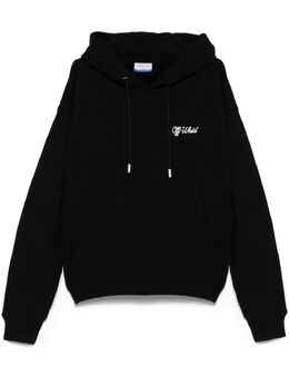 Off-White: Чёрная толстовка  Arrow
