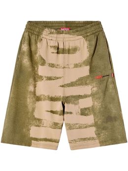Diesel: Зелёные шорты 