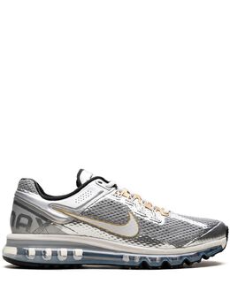 Nike: Серебристые кроссовки  Air Max