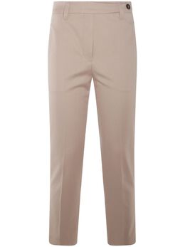 Brunello Cucinelli: Бежевые брюки 